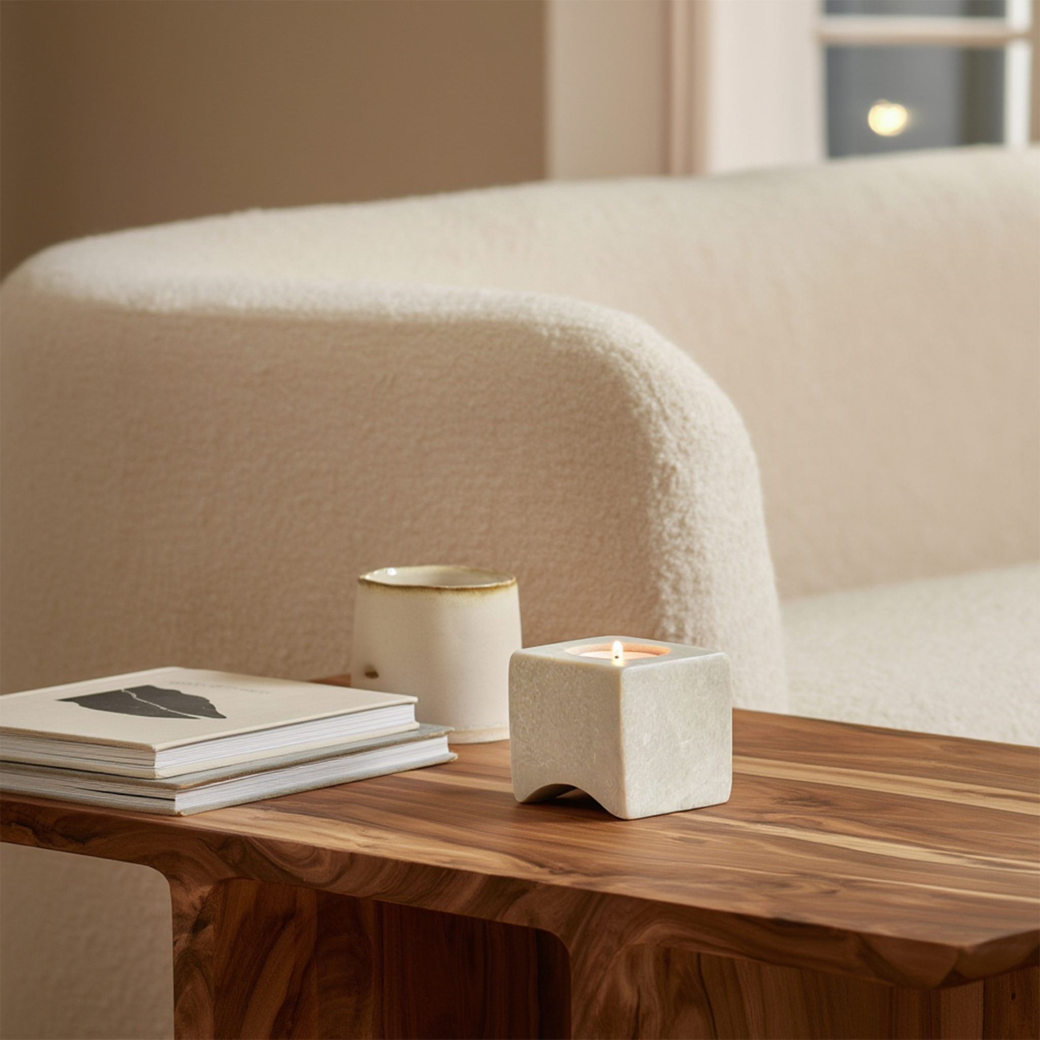 Cube Tealight and Incense Holder