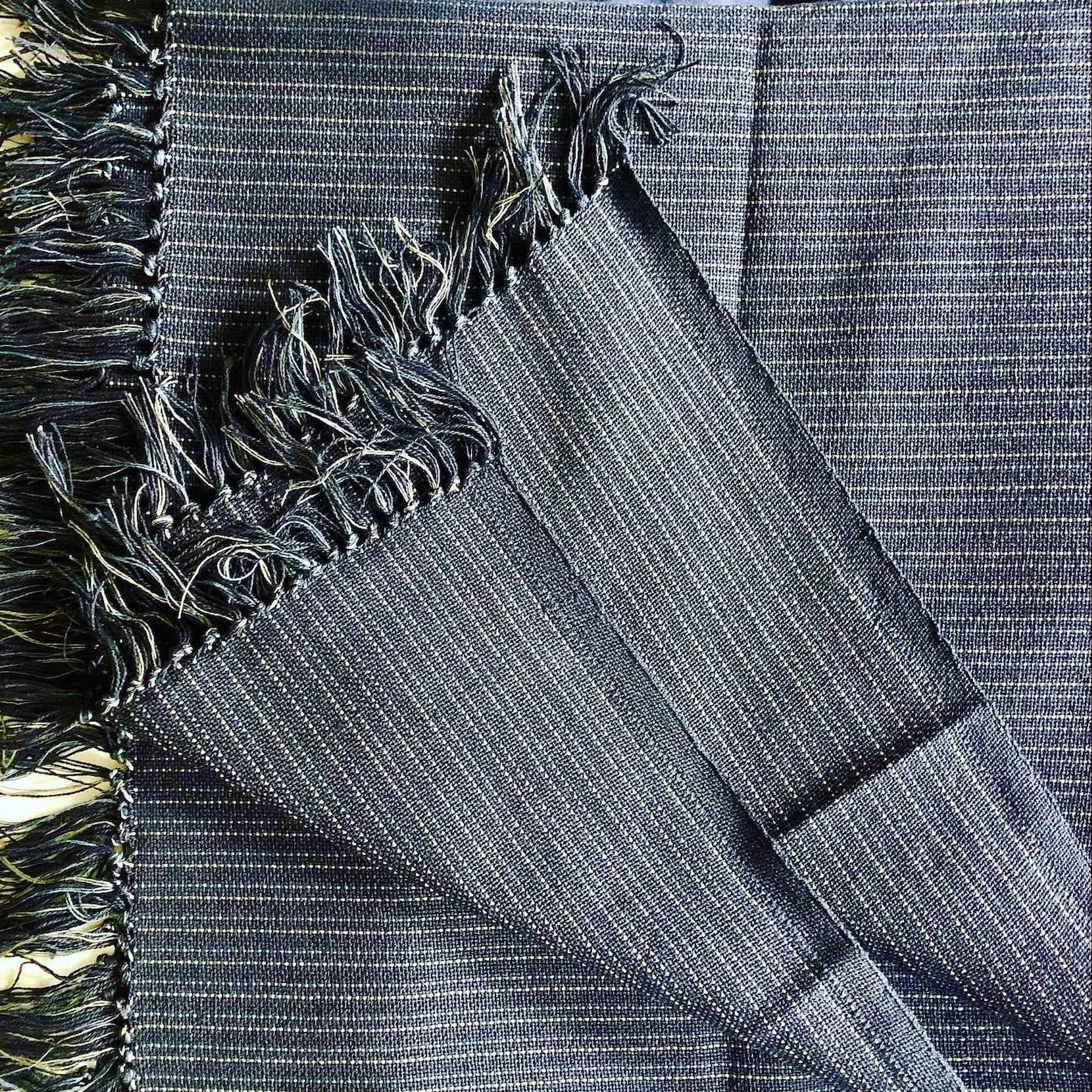 Hand Loomed Heavy Cotton Textile