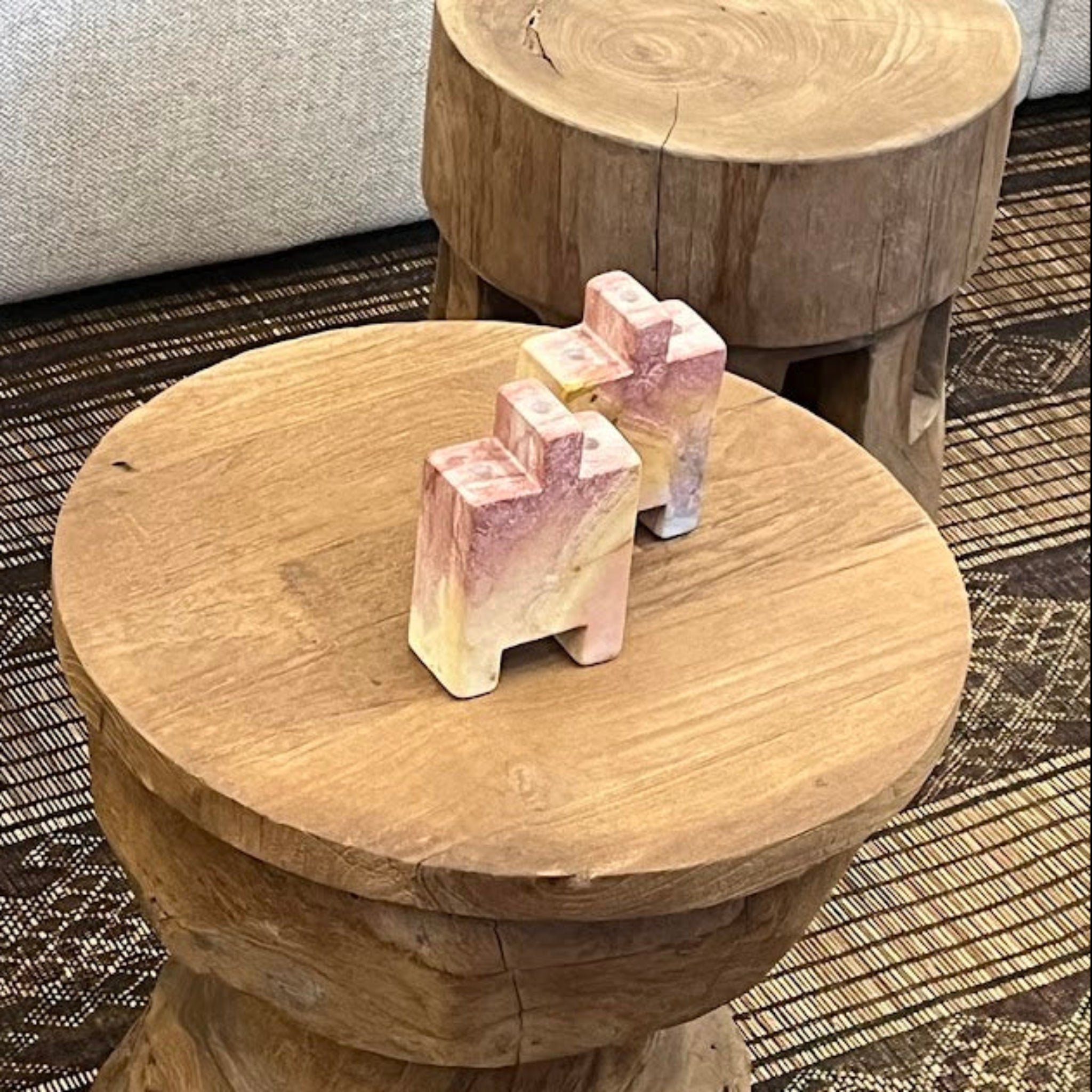 Stone Ritual Candle Holders