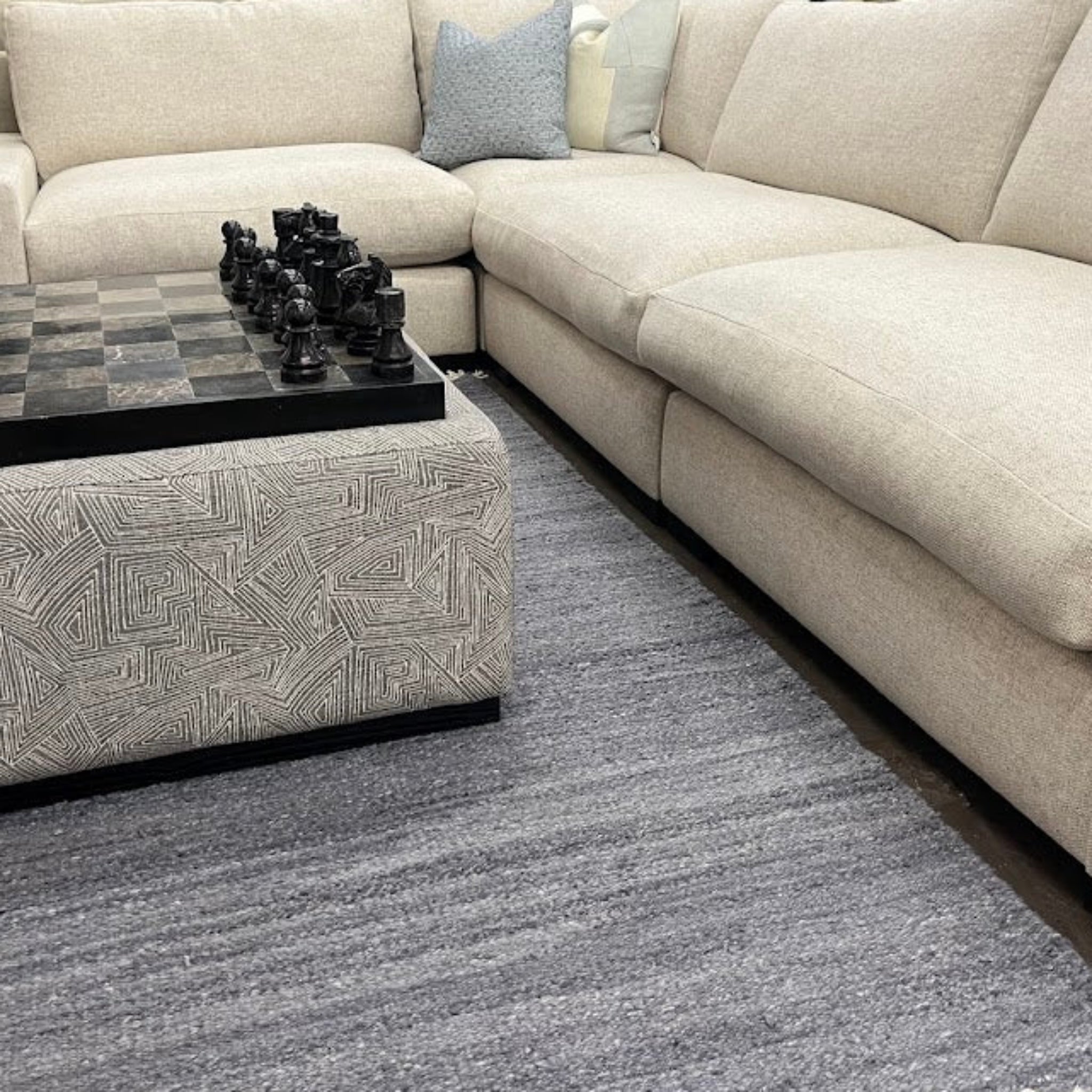 Organic Handloomed Wool Area Rugs