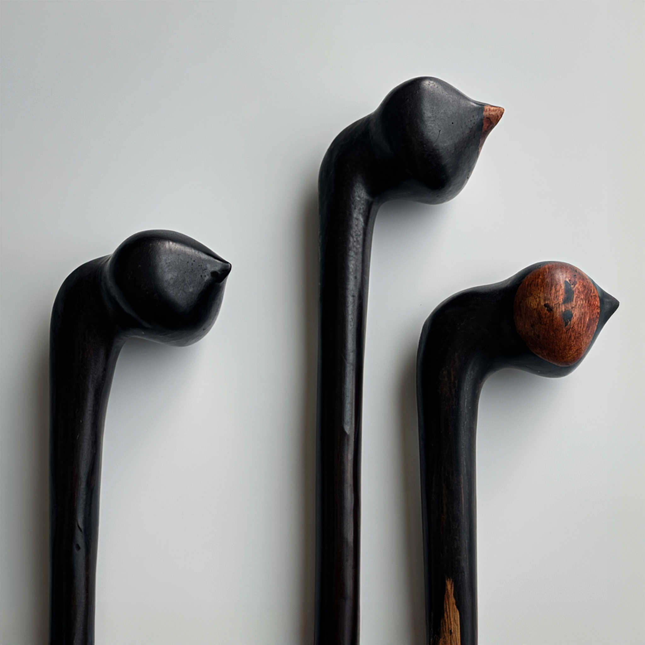 Maasai Moran Carved Wood Club