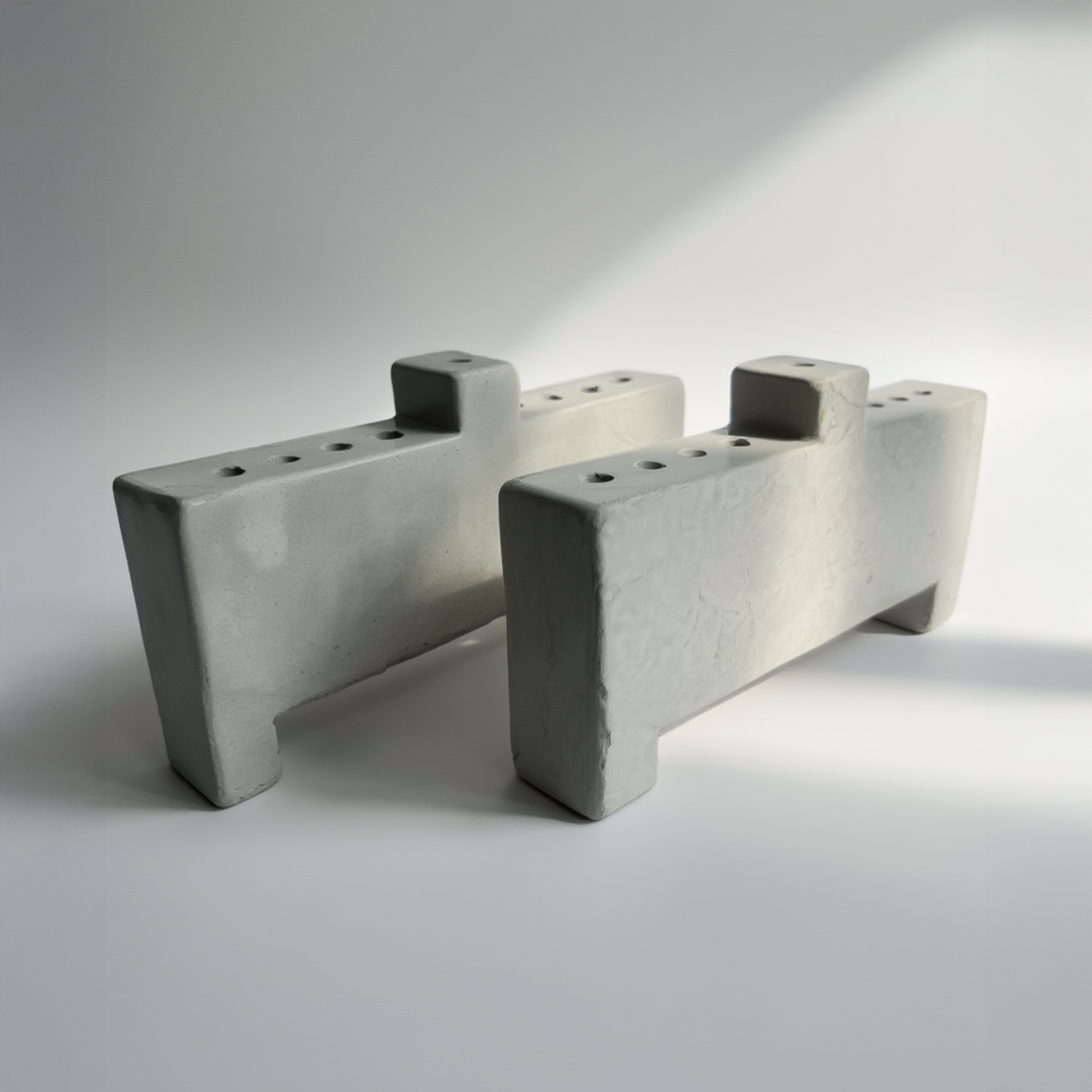 Stone Ritual Candle Holders