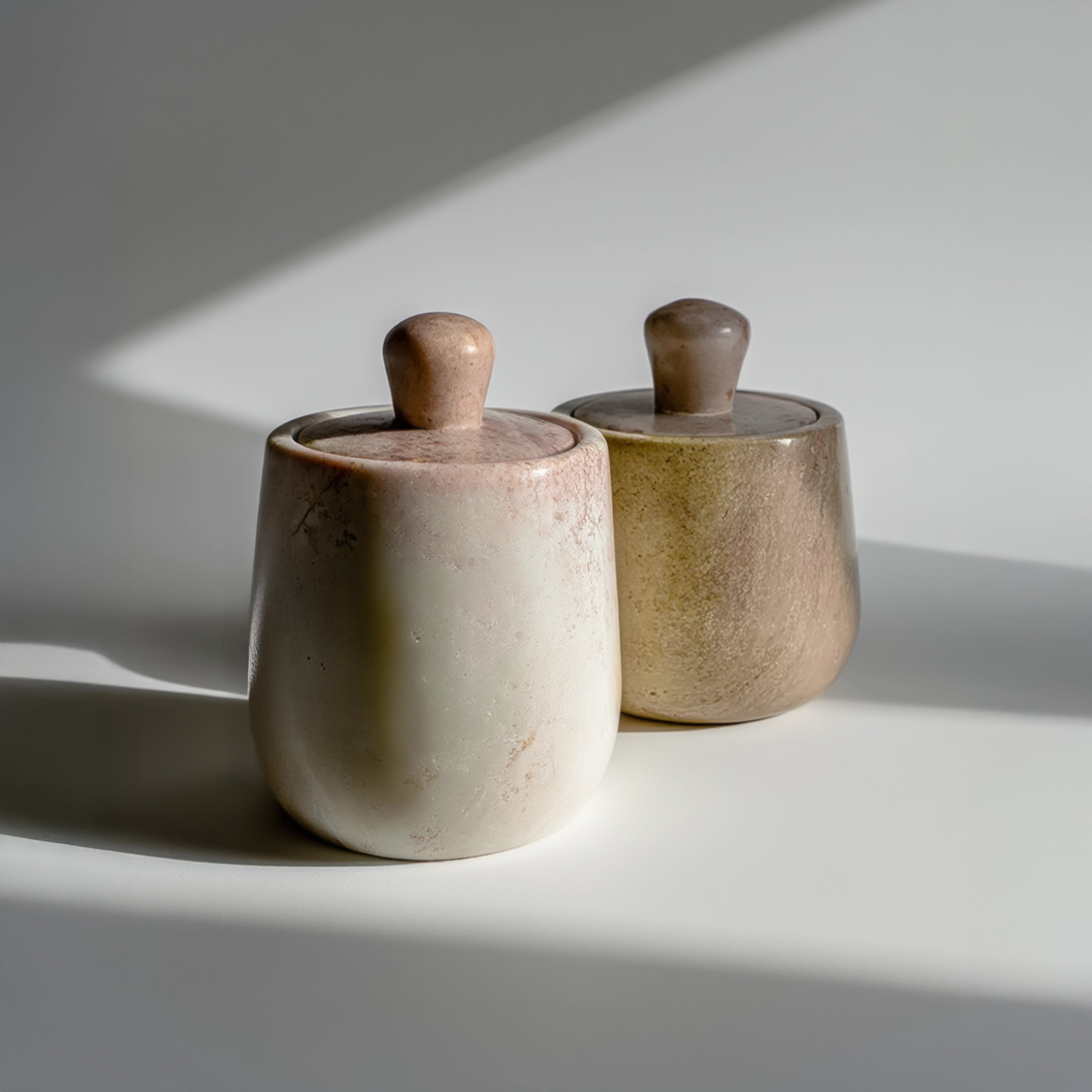 Lidded Stone pot