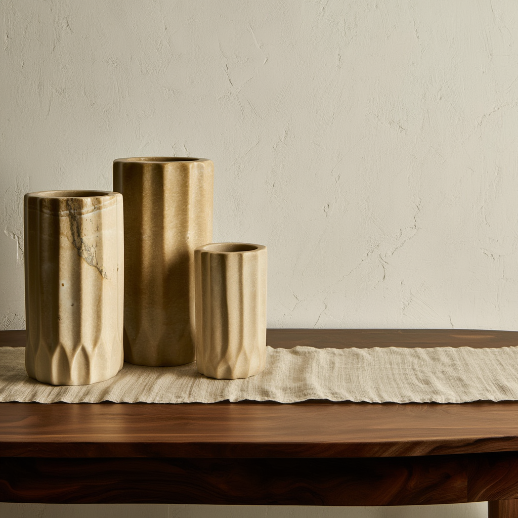 Deco stone Jar