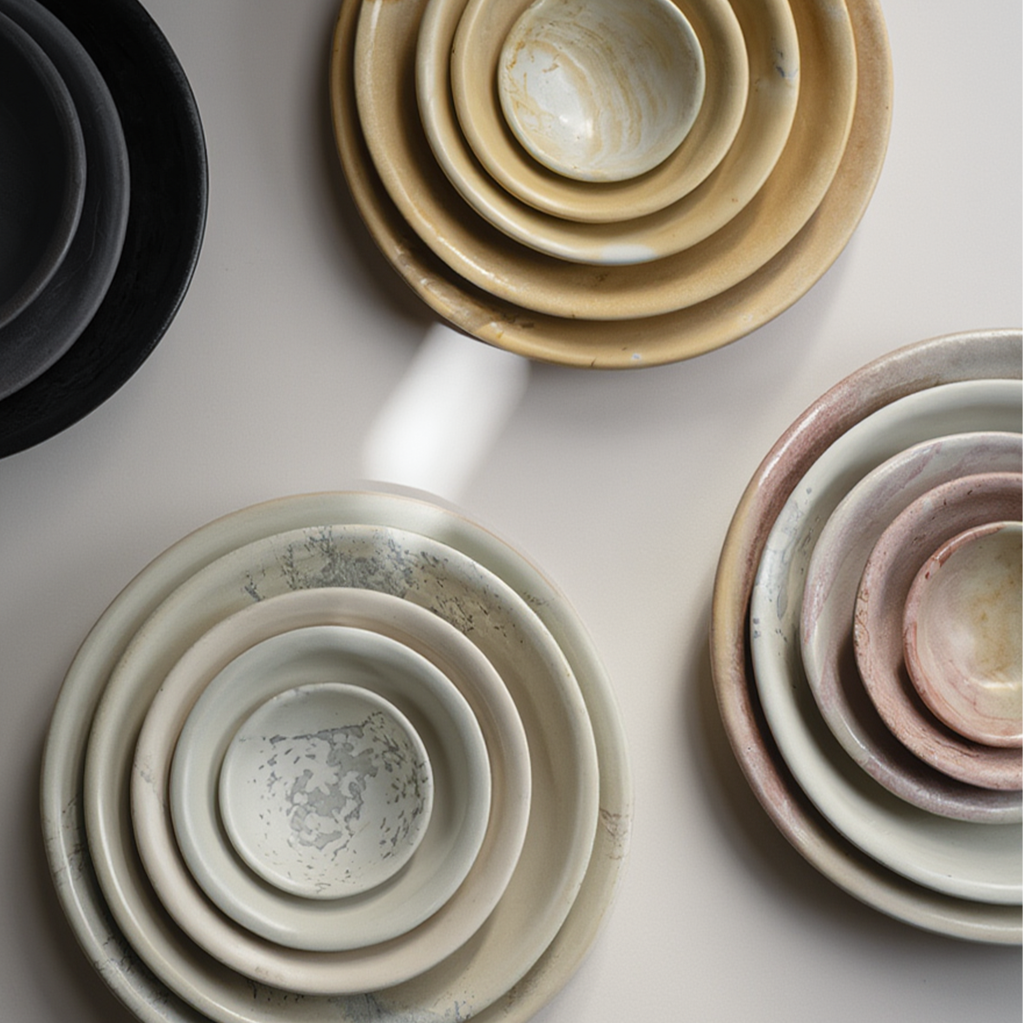 soaptone dish plate, 2-10"