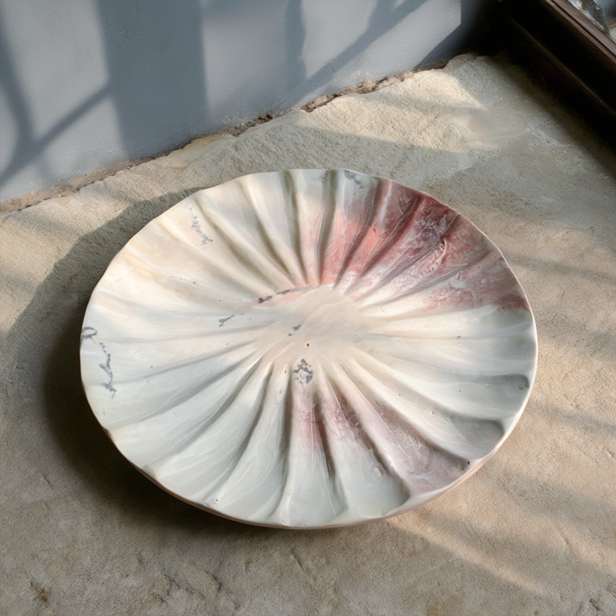Sunburst stone Dish