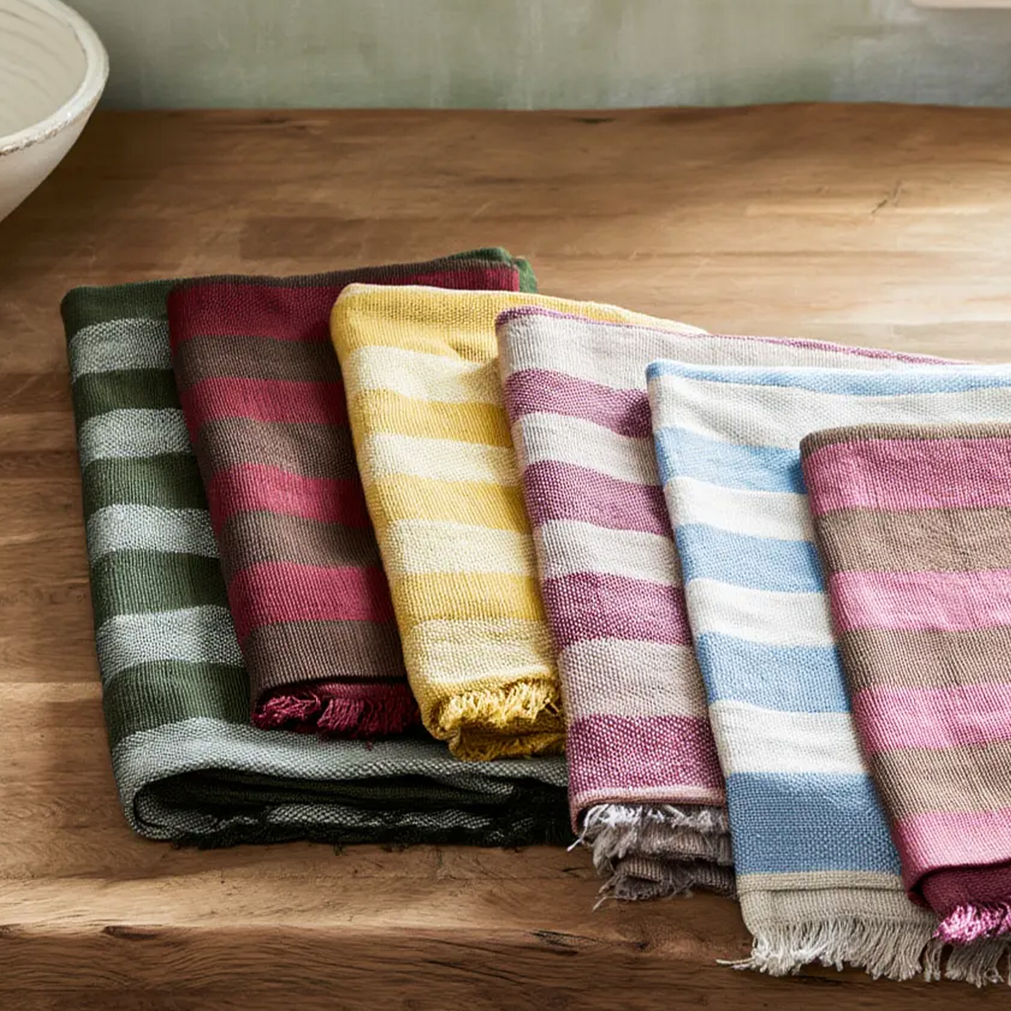 Hand Loomed Light Cotton Towels