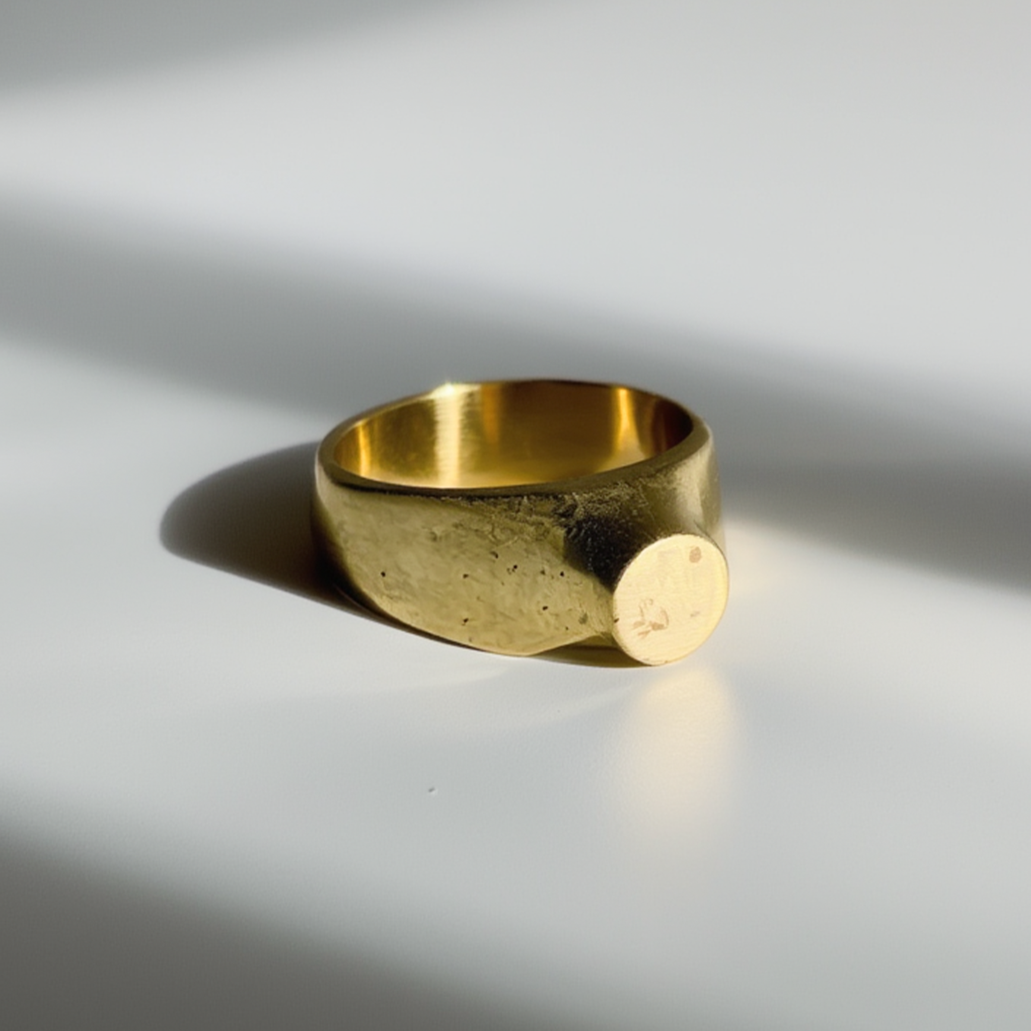 False Setting Brass Ring