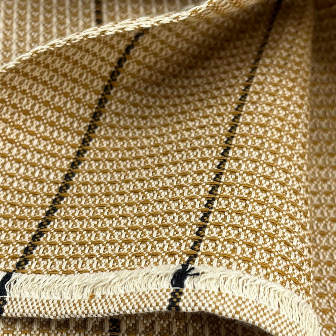 Hand loomed waffle cotton towels