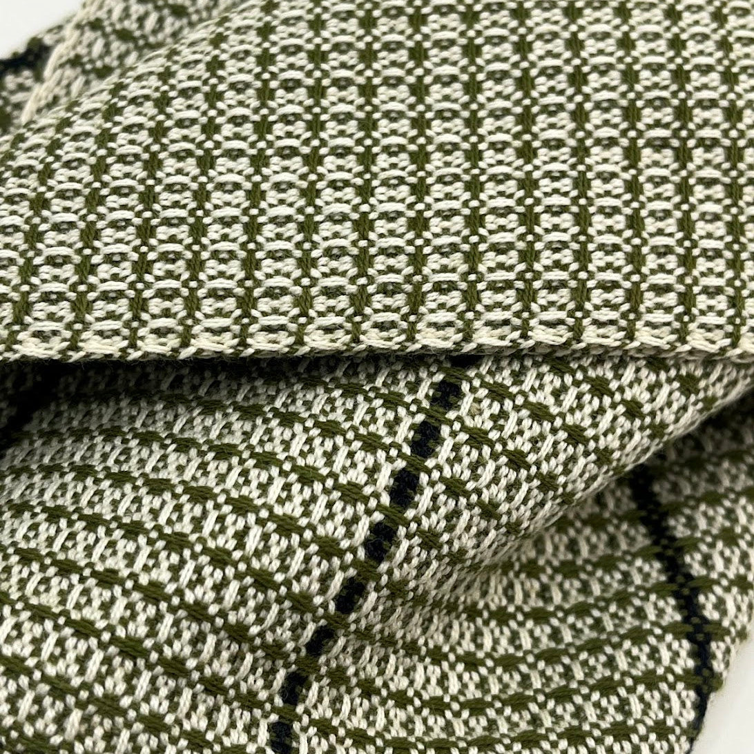 Hand loomed waffle cotton towels