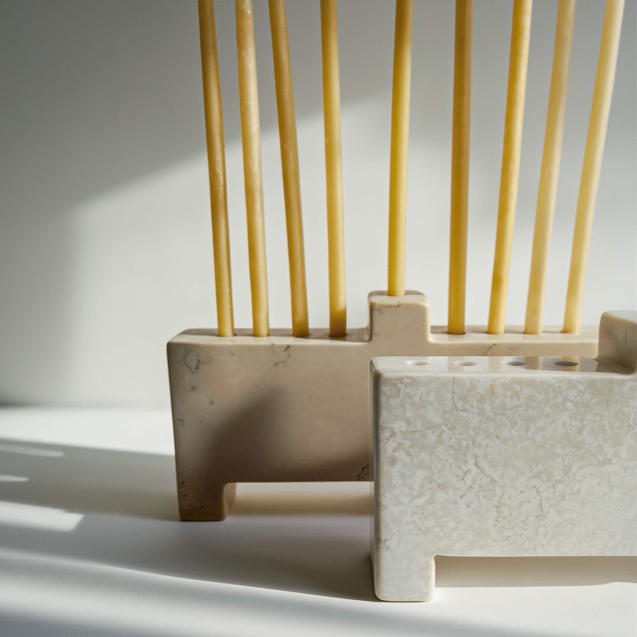 Pure Beeswax Dipped Slender Candles