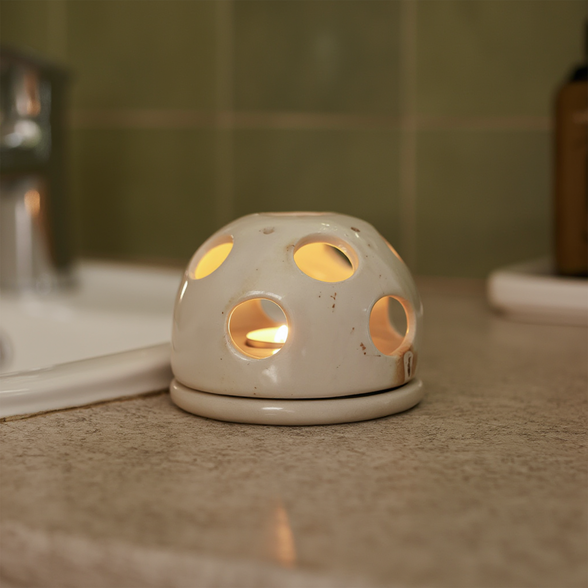 Shadow casting Tea Light Holder