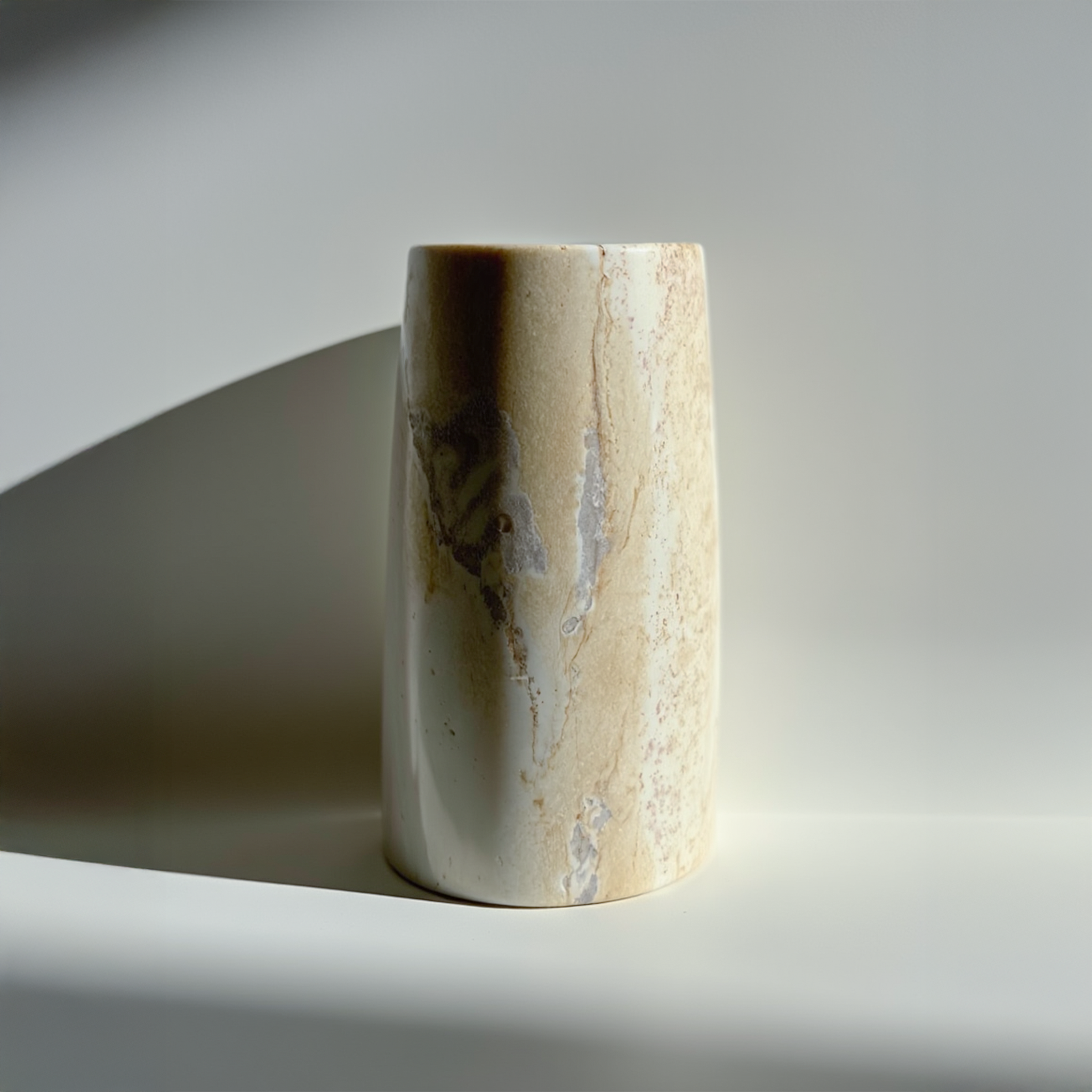 Soapstone Tapered Vase 10”