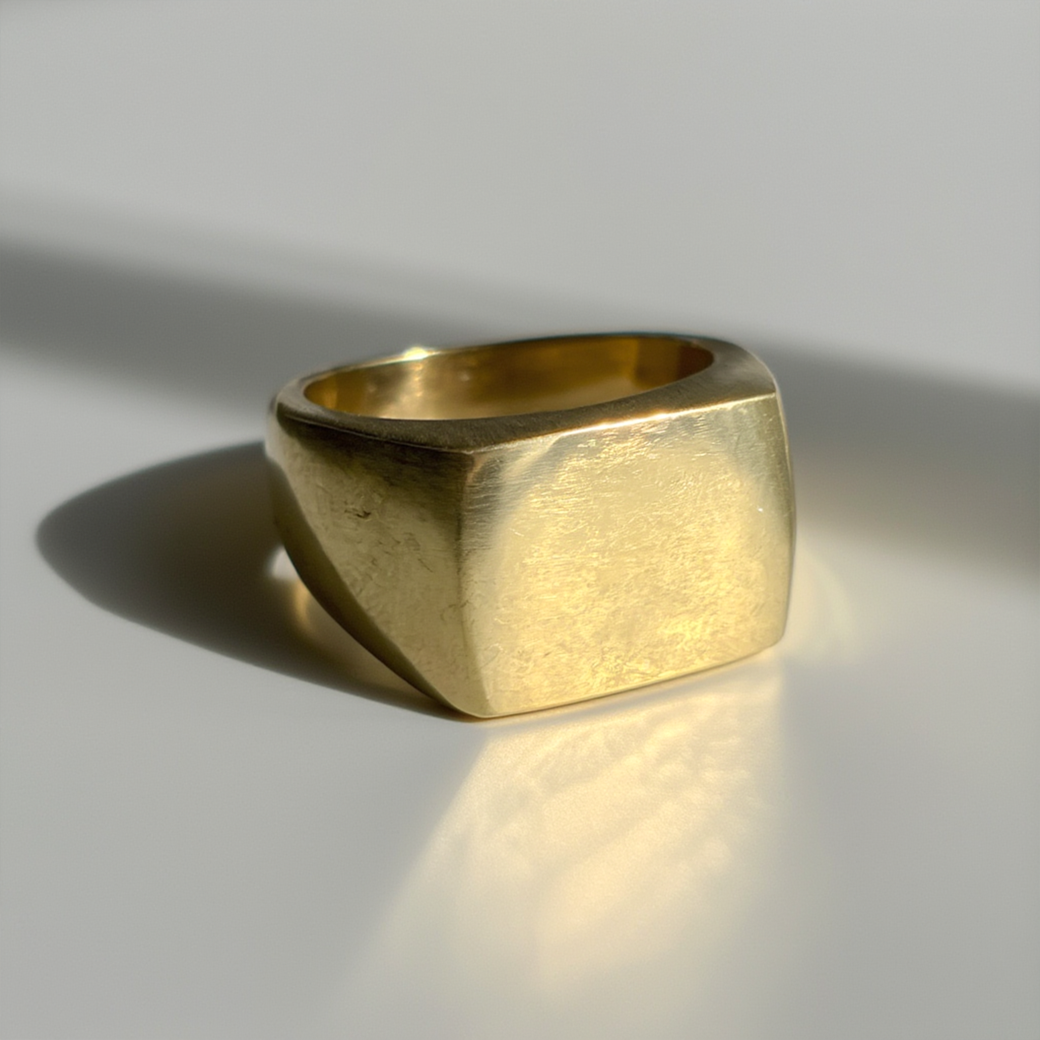 Brass Signet Ring