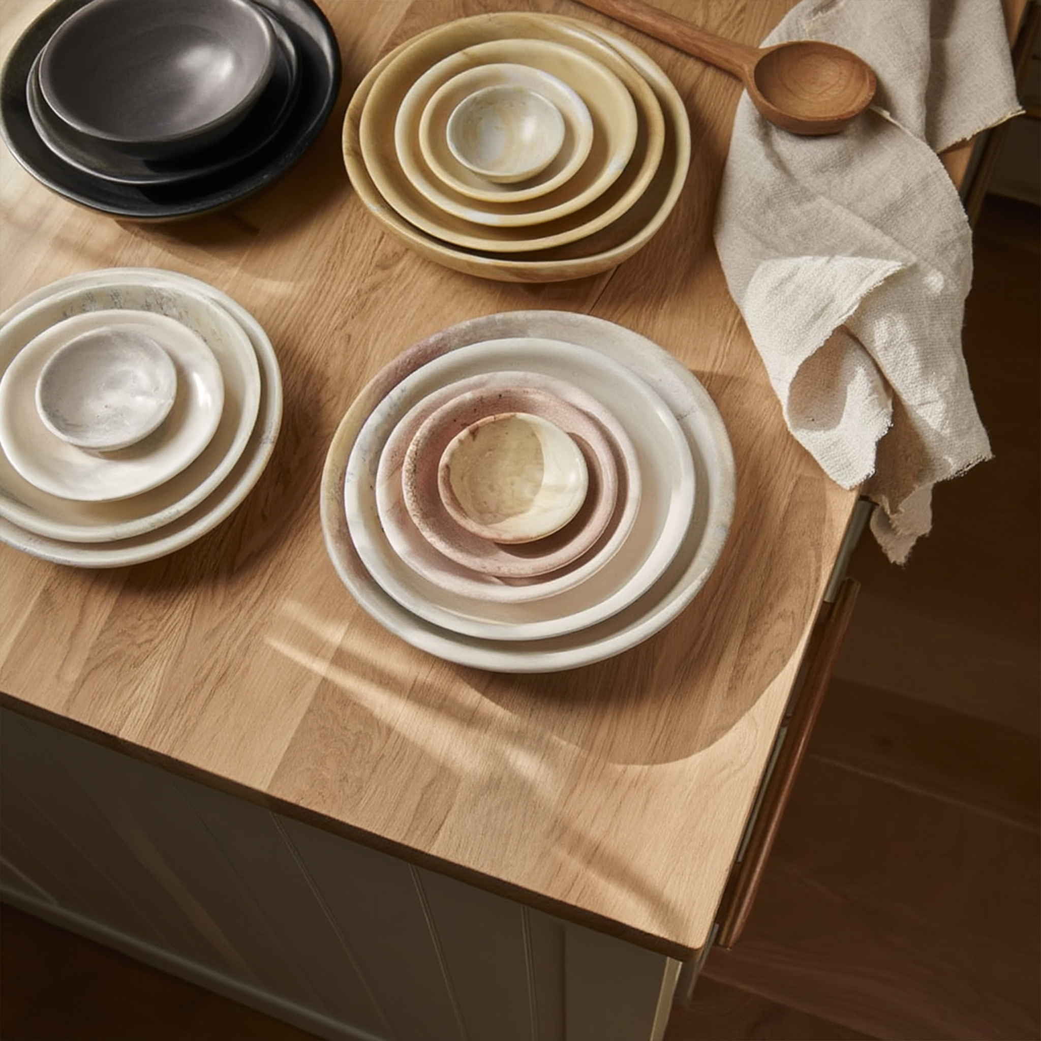 soaptone dish plate, 2-10"