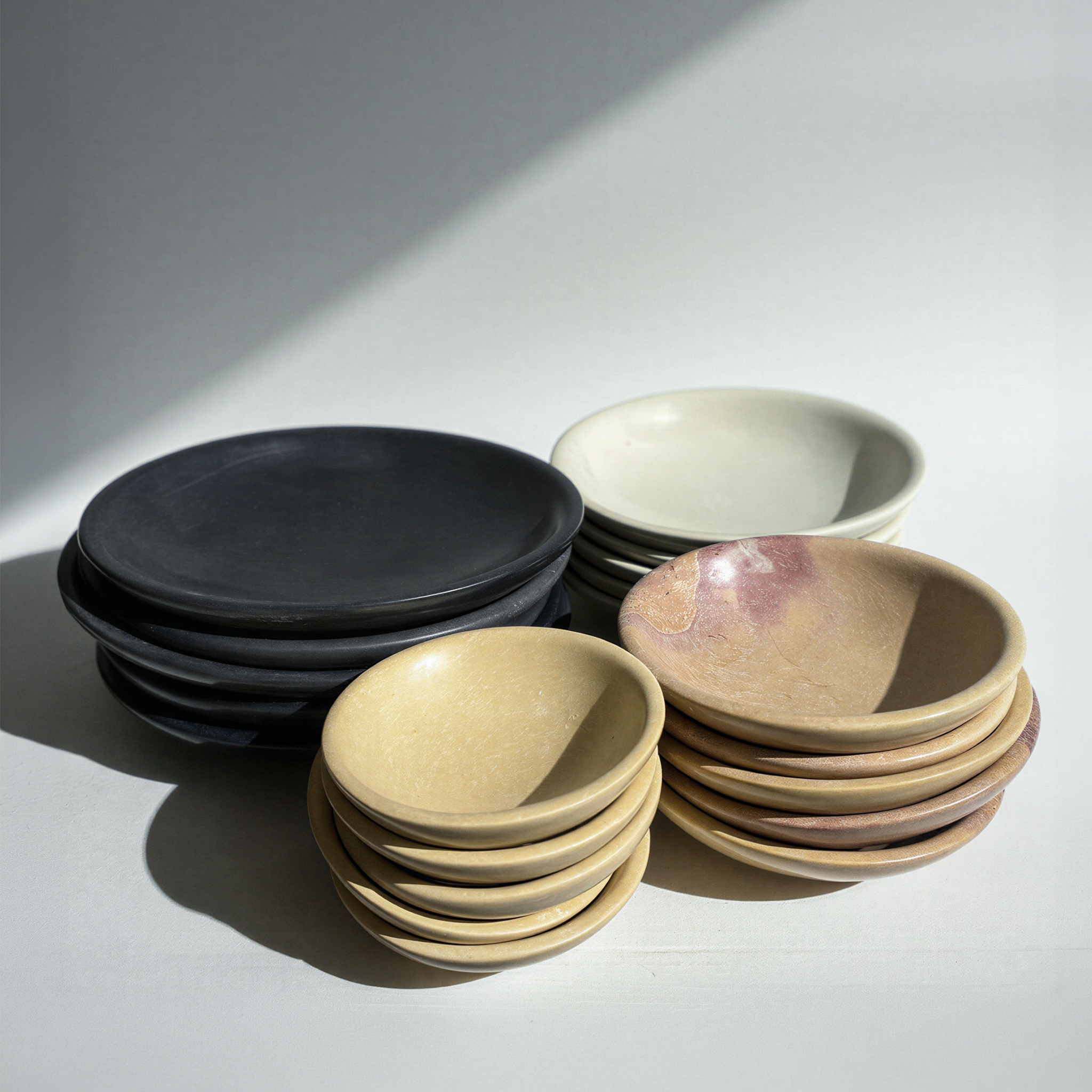 soaptone dish plate, 2-10"