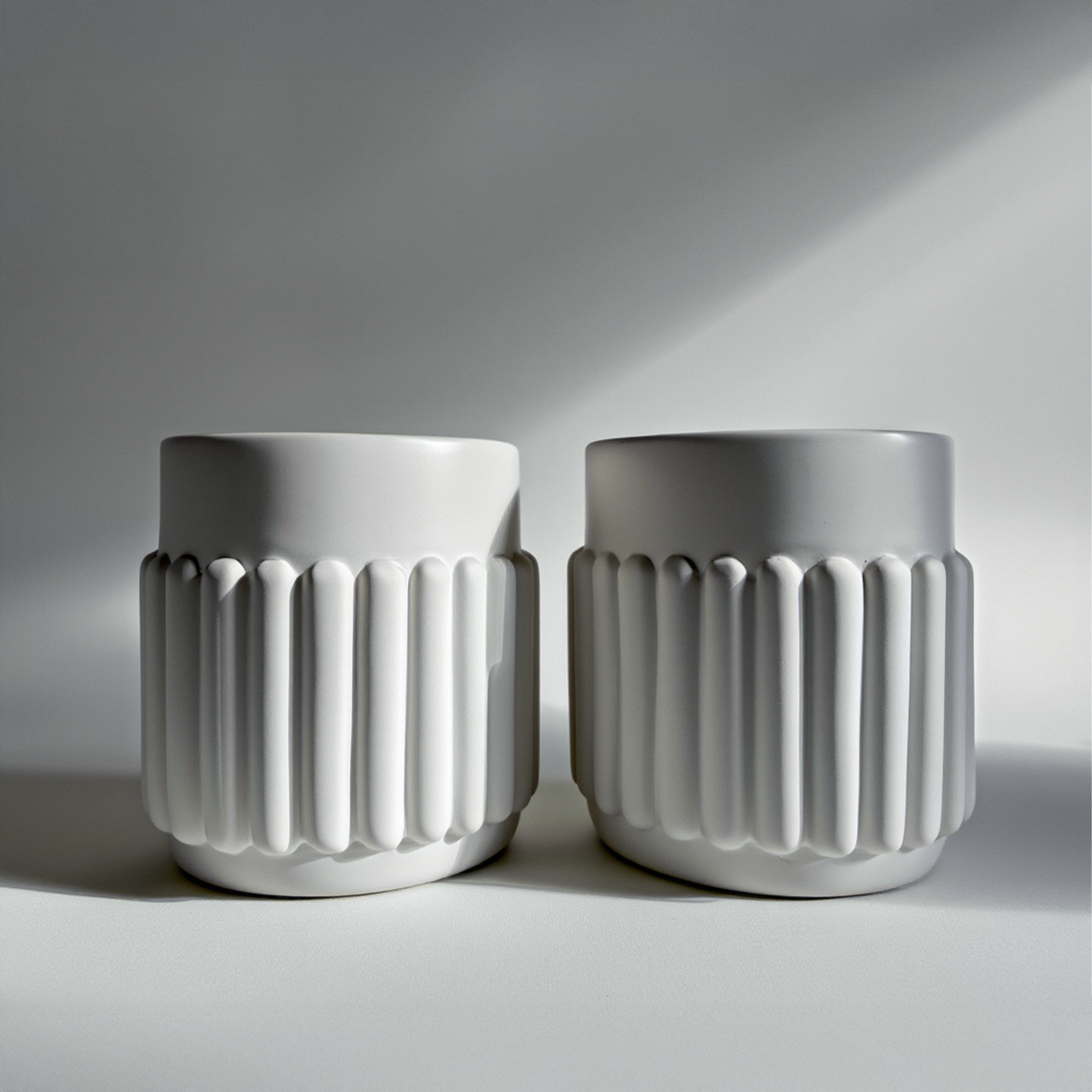 Tambour storage jars