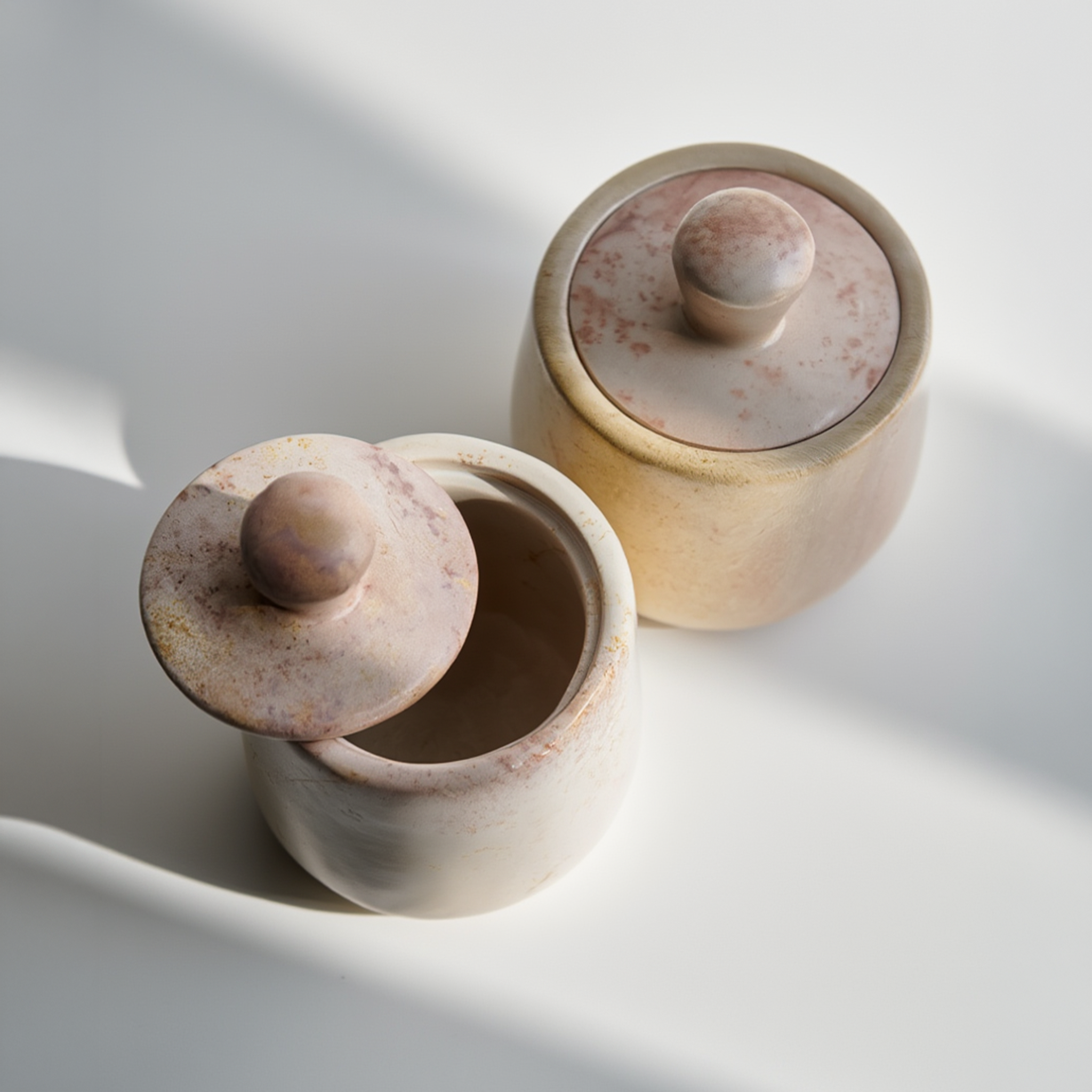 Lidded Stone pot