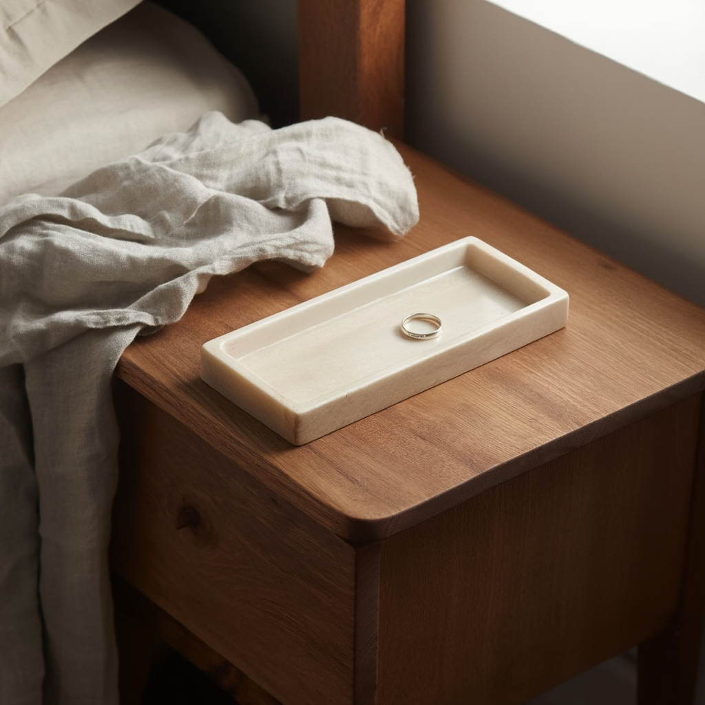 Rectangular stone Tray
