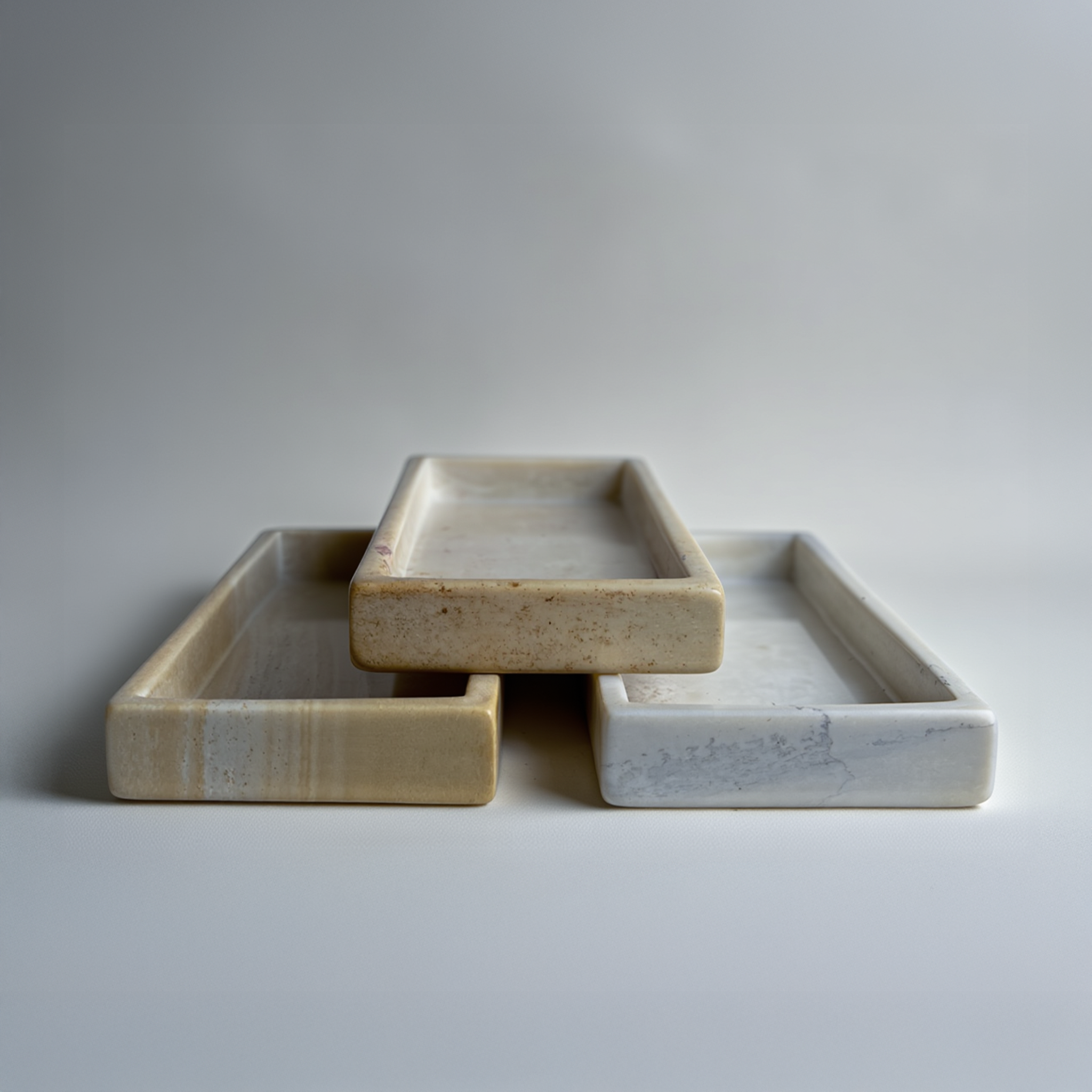 Rectangular stone Tray